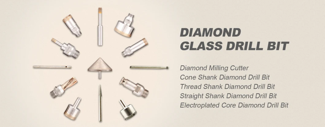 Countersink Diamond Drill Bit Glass Diamond Countersink