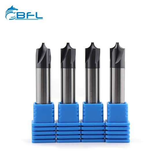 Bfl CNC Freze Carbide 4 Flute Corner Rounding End Mill Cutter