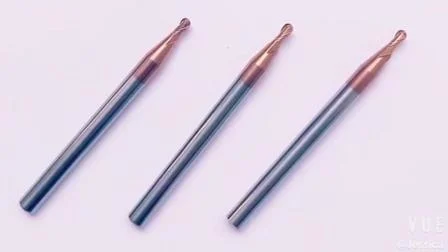 High Precision 4flutes Ball Nose End Mills for Finishing Metal