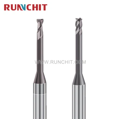 HRC55 4 Flutes Micro Diameter Ball Nose Carbide Milling Cutter CNC End Mill Factory Direct Sales (DEMB2008A)