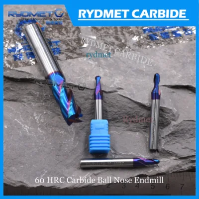 60HRC Tungsten Carbide Nano Coated End Mill