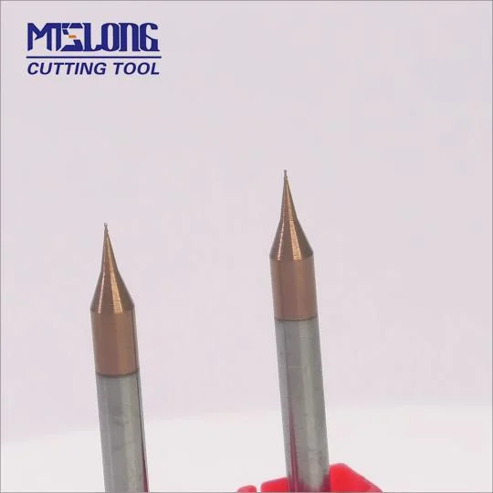 Mts HRC55 2 Flutes Micro Ball Nose Carbide Milling Cutter CNC End Mill Full Specifications Finishing in Stocked