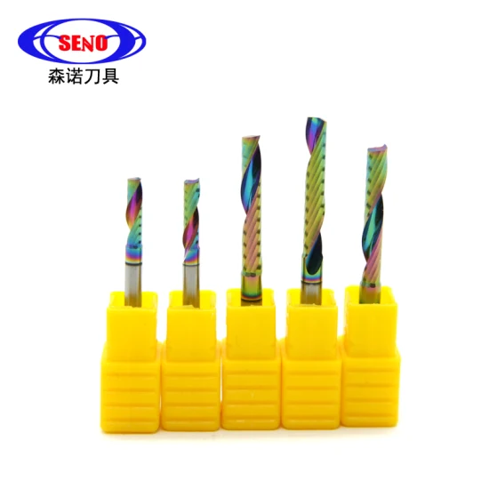 Carbide - Solid Carbide Single Flute Dlc Coating for Aluminium Door and Coating End Mill/End Mill Carbide